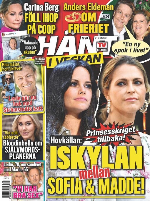 Détails du titre pour Hänt i Veckan par Aller Media AB - Disponible